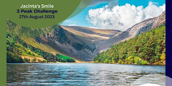 3 peaks Challenge Dublin/Wicklow Mountains Jacinta's Smile event promotion