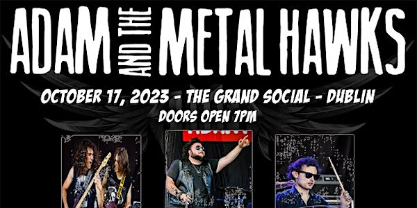Adam & The Metal Hawks event promotion