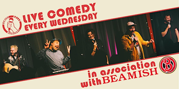 Comedy Anseo - Best in Stand Up Every Wednesday event promotion