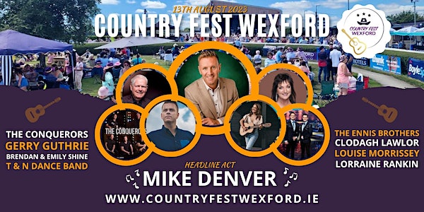 Country Fest Wexford 2023 event promotion