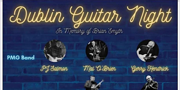 Dublin Guitar Night event promotion