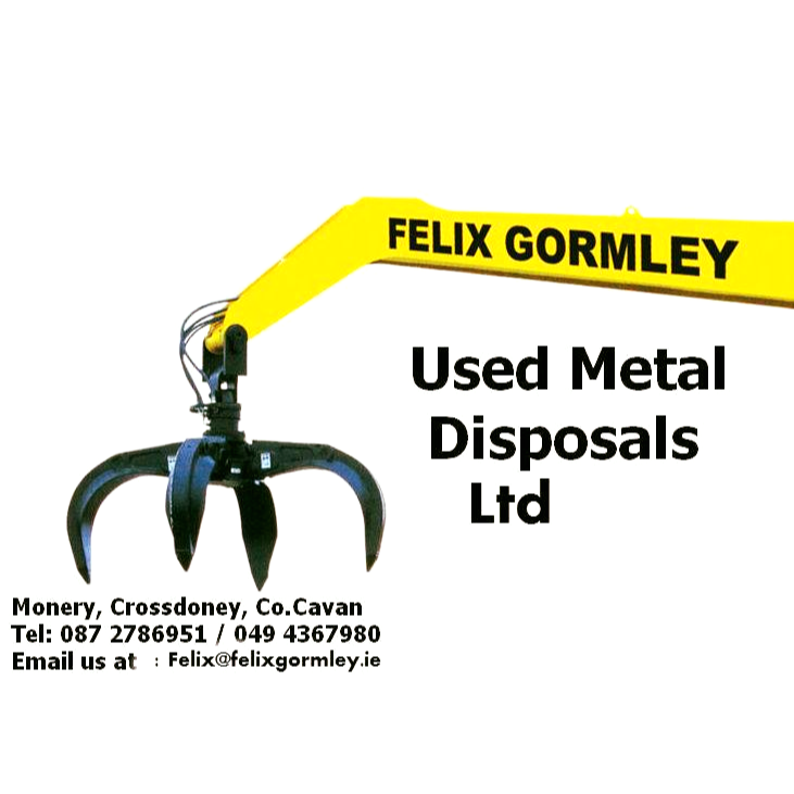 Felix Gormley Used Metal Disposals Ltd Scrap Metal Crossdoney county Cavan