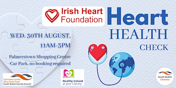 Heart Health Check event promotion