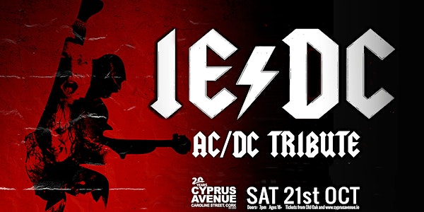 IE/DC - a tribute to AC/DC event promotion