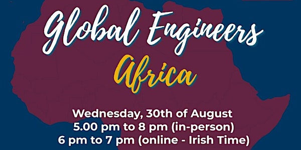 In-Person - Global Engineers  Africa event promotion