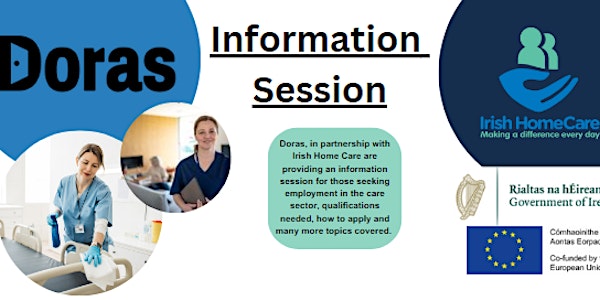 Information Session for employment with Home Care Ireland event promotion