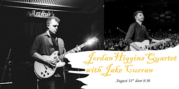 Jordan Higgins Quartet w/ Jake Curran event promotion