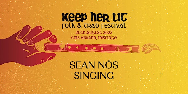 Sean Nós Singing with Eithne Ní Chatháin (Inni-K) event promotion