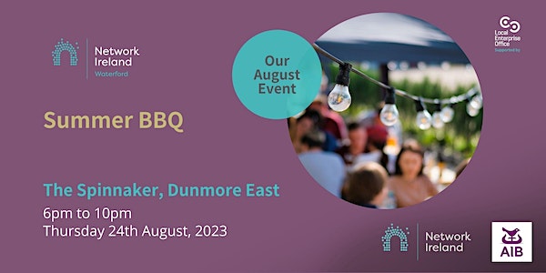 Summer BBQ Network Ireland Waterford event promotion