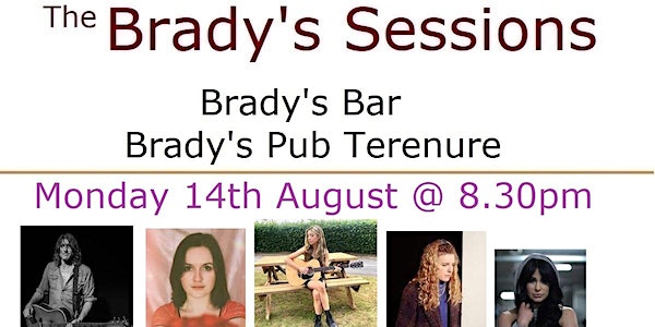 The Brady's Sessions event promotion