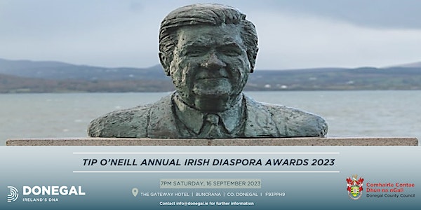 Tip O'Neill Irish Diaspora Awards 2023 event promotion